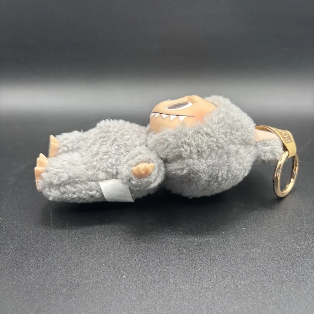 POP MART Labubu The Monsters Exciting Macaron Plush Pendant Sesame Bean w/ Card